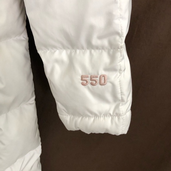 The North Face Girl's 550 Goose Down Coat M 10-12 - Picture 5 of 8